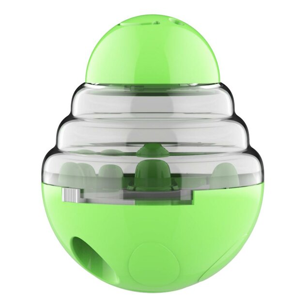 zelena interaktívna hračka guľovitá 03-